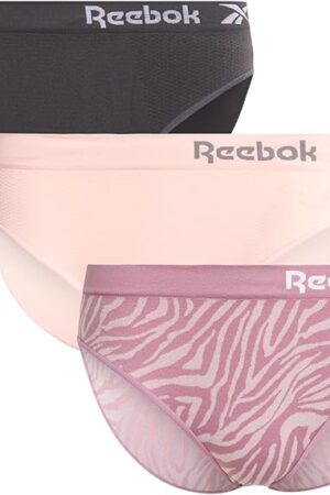 Womens Underwear - 3 Pack Microfiber Seamless Womens Bikini Panties - Breathable Underwear for Women (S-XL)