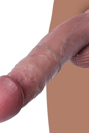 12.5 Inch Huge Thick Realistic Horse Dildo - 8" Girthy XXL Big Glans Dildo with Large Suction Cup, Dual Density Silicone Dildos for Vagina Anal Play, Massive Adult Sex Toys & Games for Men Women Gay