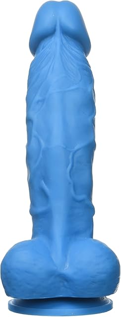 Coloursoft Soft Dildo, Blue, 5 Inch