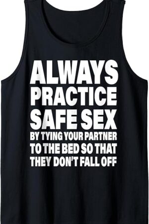 BDSM Innuendo Bondage Kinky Submissive Fetish Humor Tank Top