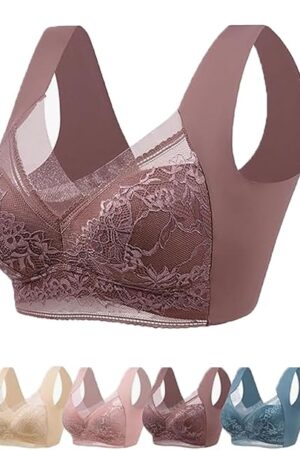 2024 New Lynsie Bras,Seamless Sexy Push up Wireless Bra, Bralettes for Women with Support