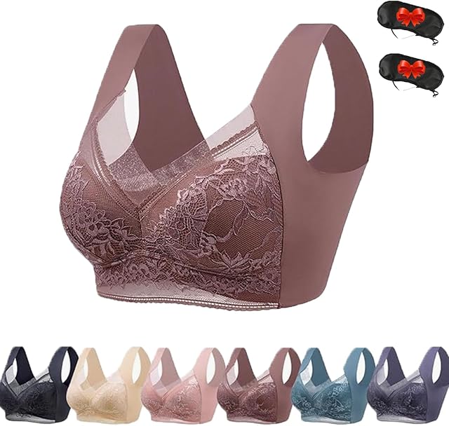 2024 New Lynsie Bras,Seamless Sexy Push up Wireless Bra, Bralettes for Women with Support