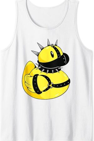 Fetish Fantasy Mask Carnival Parody Rubber Duck Tank Top