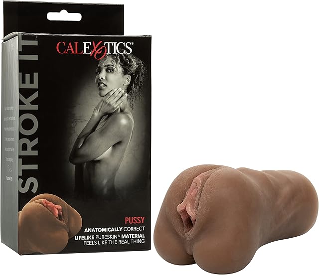 CalExotics SE-0912-10-3 Stroke It? Pussy - Brown