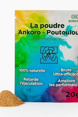 Ankoro Poutoulou Retardant Powder 100% Natural  Highly Effective Delay Solution, No Side Effects and prolongs Intimate Relations