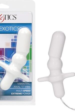 California Exotics Pocket Exotic Anal-T Vibe, Ivory