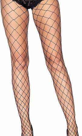Women's Fence Fishnet Tights with Boy Short Lace Top