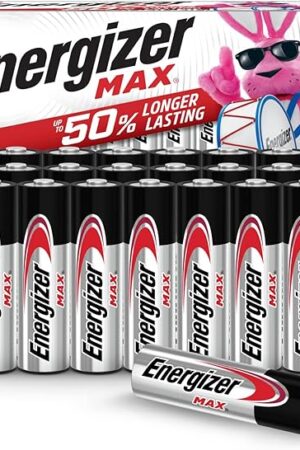 Energizer AA Batteries, MAX Double A Battery Alkaline, 24 Count