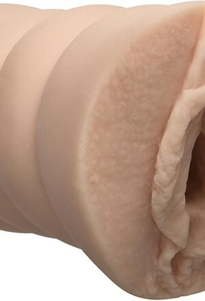 Doc Johnson Signature Strokers - Chanel St James - ULTRASKYN- Pocket Pal - Open-Ended Stroker - Pussy, White
