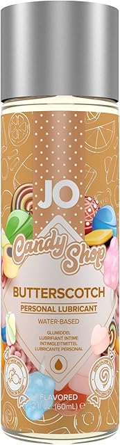 Jo Candy Shop Water Based Flavored Lubricant Butterscotch 2 Ounce