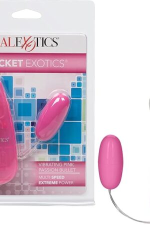 CalExotics Pocket Exotic Vibrating Pink Passion Bullet