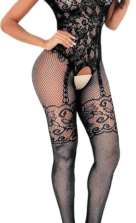 Fishnet Bodysuit Lingerie Women Sexy Exotic Teddy Bodystocking Jumpsuit Catsuit Sleepwear Mesh Bodycon Nightwear