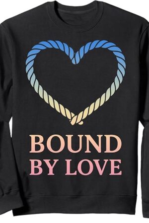 Kinky BDSM Bondage Shibari Rope Fetish Art Sweatshirt