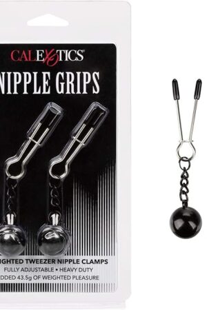 CalExotics Nipple Grips Weighted Tweezer Nipple Clamps