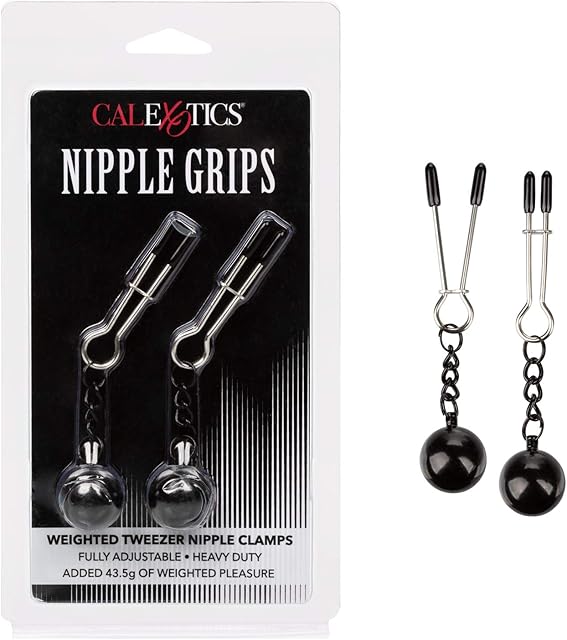 CalExotics Nipple Grips Weighted Tweezer Nipple Clamps