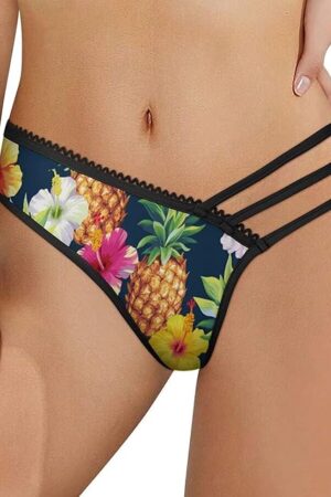 G-String Thongs for Women Panties Stretch T-back Low Rise Hipster Underwear Sexy S-2XXL