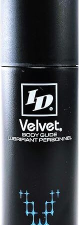ID Lubricants Velvet Personal Lubricant Luxury Lube, unflavored, 4.2 Fl Oz