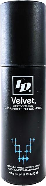 ID Lubricants Velvet Personal Lubricant Luxury Lube, unflavored, 4.2 Fl Oz