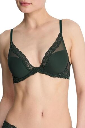 Women's Feathers Contour Plunge