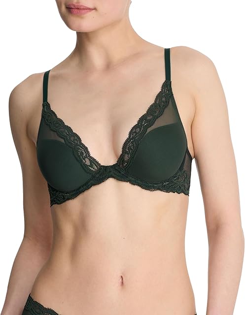 Women's Feathers Contour Plunge