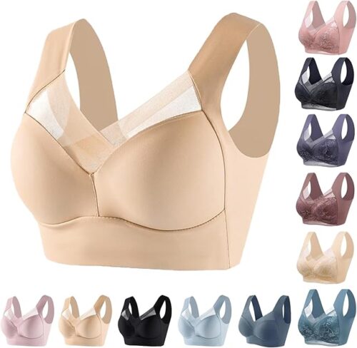 Zencihc Bras for Women,Zen Cihc Bras for Older Women,Zencihc Bra - Seamless Sexy Push Up Wireless Bra,Zen Chic Braes