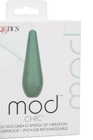 CalExotics Mod Chic Soft Pinpoint Flexible Tip Vibrator for Women with 10-Speed Vibrations and Body Safe Silicone - SE-0009-60-3