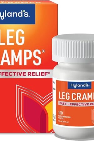 Hyland's Leg Cramp Tablets, Natural Relief of Calf, Leg and Foot Cramp, Quick Dissolving Tablets, 100 Count