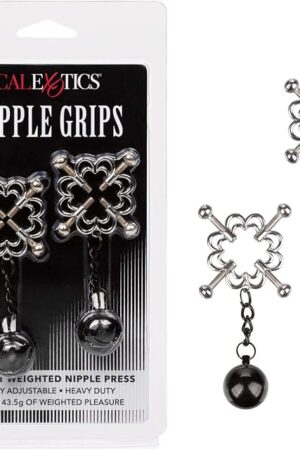CalExotics Nipple Grips 4-Point Weighted Nipple Press