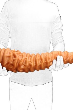 236" Long Giant Dildo Butt Plug Anal Toys, Huge Silicone Dildo Butt Plug Monster Fantasy Dildos with Suction Cup, Thick Large Buttplug for Deepest Sex, Horse Knot Alien Dildo Sex Toy for Women Men