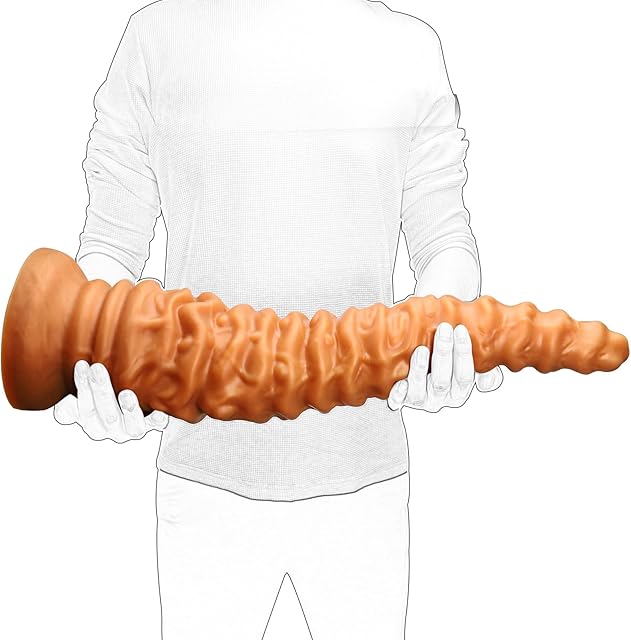 236" Long Giant Dildo Butt Plug Anal Toys, Huge Silicone Dildo Butt Plug Monster Fantasy Dildos with Suction Cup, Thick Large Buttplug for Deepest Sex, Horse Knot Alien Dildo Sex Toy for Women Men