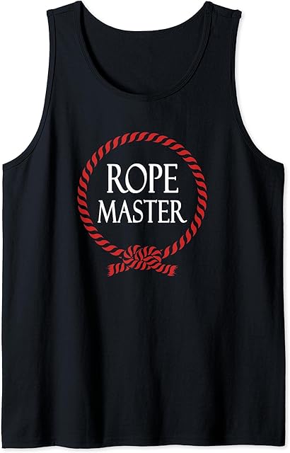 BDSM Rope Master Bondage Sub Dom Fetish Kinky Gift Tank Top