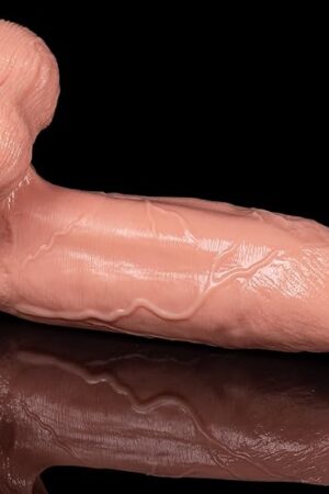 13 Inch Realistic Big Anal Dildo with Small Glans, 2.83'' Diameter Huge Thick Dildo Massive Penis with Suction Cup for Women Men Couple, XL Monster Cock Sex Toy for Vaginal G-Spot & Anal Play (Skin)