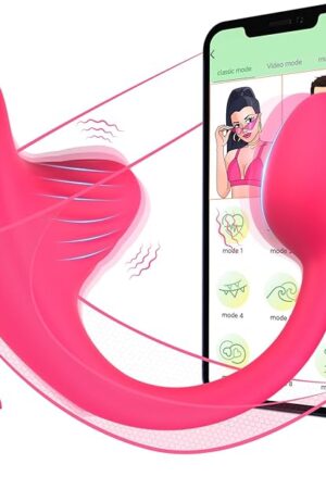 Wearable Panty Vibrator Sex Toys - App?Remote Control G Spot Anal Dildo Vibrator for Couples with Vibrating Bullet Egg, 10 Vibrations Butterfly Clitoral Massager Adult Sex Toys & Games for Women Men?