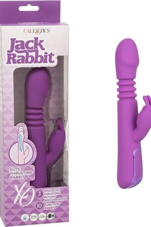 CalExotics Jack Rabbit Elite Thrusting Rabbit Vibrator - SE-0615-15-3