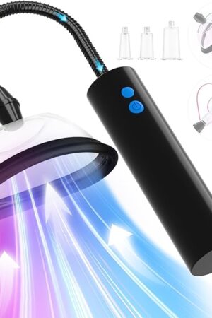 Adult Sex Toys Pussy Pump - Sex Toys for Female Nipple Pussy Sucker Automatic Vacuum Vagina Sex Pump, Adult Toys Nipple Pussy Sucking Toys with 3 Powerful Modes, Adult Sex Toy & Games, 5 Cups Included