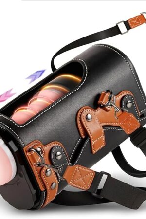 Wearable Hands-Free Male Masturbator Cup with 10 Thrusting Modes JD89038