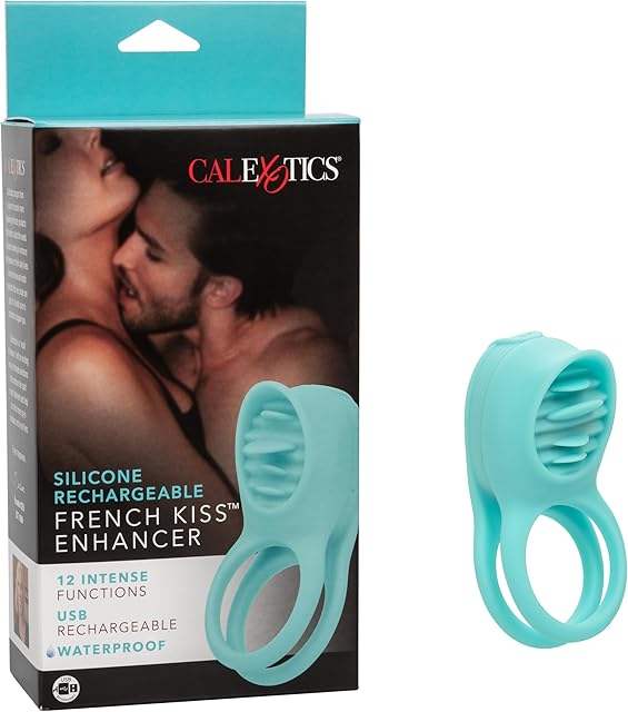 CalExotics Silicone Rechargeable French Kiss Enhancer