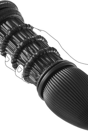 1437'' XXXL Extra Huge Thick Wide Girth Butt Plug Anal Dildo with Strong Suction Cup Bullet Shaped G-Spot Dildos Vaginal Prostate Massage Stimulation Sex Toys for Women Men Advanced Player Master