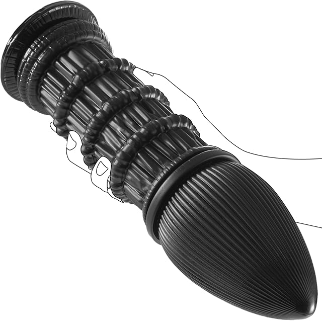 1437'' XXXL Extra Huge Thick Wide Girth Butt Plug Anal Dildo with Strong Suction Cup Bullet Shaped G-Spot Dildos Vaginal Prostate Massage Stimulation Sex Toys for Women Men Advanced Player Master