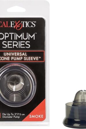 California Exotic Novelties Universal Silicone Pump Sleeve, Smoke