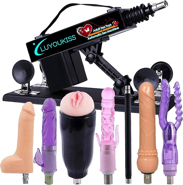 Automatic Sex Machine Adult Toys Thrusting Dildo Machine with Dildos Anal Toys Sex Machines for Men Masturbator Cup and Women Sex Toys Couples Sex Machine Attachments