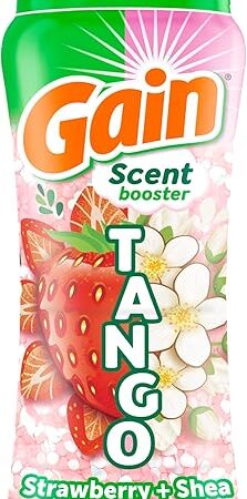 Gain Tango 2-in-1 Laundry Scent Booster Beads, Strawberry and Shea Scent, 211 oz, Laundry Beads with Dual Scents Plus All Day Freshness