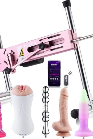 Hismith 100W Premium Sex Machine, APP Controlled Sex Machine with KlicLok System, Love Machine Gift Packaging for Anniversaries, Anal Use Thrusting Machine &