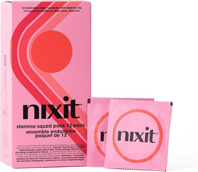 Condoms | Ultra-Thin & Lubricated | No UTI Causing Chemical Irritants | Free from Toxins, Parabens, Spermicide, Glycerin & Fragrances | Vegan-Friendly Latex | 53mm Wide, 190mm Long (12 Count)