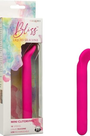 CalExotics Bliss Liquid Silicone Mini Clitoriffic Vibrator for Women - SE-0569-15-3