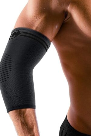 CAMBIVO 2 Pack Elbow Brace for Tendonitis, Tennis Elbow Compression Support Sleeve for Golfers Elbow Pain Relief, Arthritis, Bursitis, Workout, Weightlifting