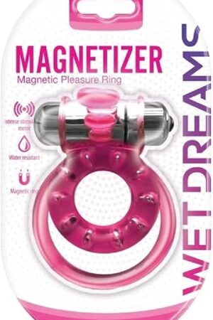 71810: Magnetized Magnetic Cock Ring W/2 Straps and Vibe Bullet