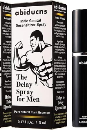 Delay Spray Sexual Enhancer for - Men to Last Longer in Bed, Effectively Extends Men's Time and Enhances Comfort 0.17 fl oz 50 Pumps(Pack of 2)