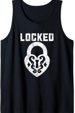 "Locked" Cuckold Chastity BDSM Hotwife Cuckquean Fetish Tank Top