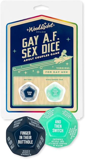 Gay AF Sex Dice: for Gay Men | Adult Couples Game